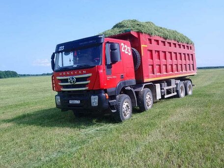 2001 IVECO-Hongyan 8x4 (CQ3406), красный, 3500000 рублей, вид 1