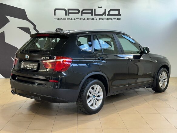 2014 BMW X3 30d xDrive II (F25), чёрный - вид 4