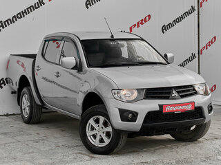 2013 Mitsubishi L200 IV, серебристый, 1165000 рублей, вид 3