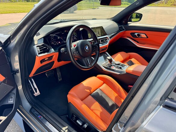 2022 BMW M3 Competition Package VI (G80), серый, 11990000 рублей - вид 24