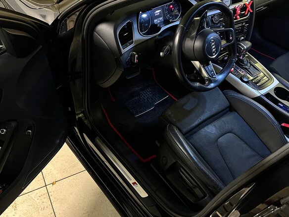2014 Audi A4 IV (B8) Рестайлинг, чёрный, 1800000 рублей - вид 10