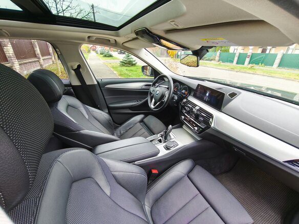 2018 BMW 5 серии 525d VII (G30/G31/G38), чёрный, 2669241 рублей - вид 6