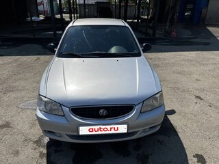 2006 Hyundai Accent ТагАЗ II, серебристый, 280000 рублей, вид 1