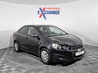 2012 Chevrolet Aveo II, чёрный, 435000 рублей, вид 2