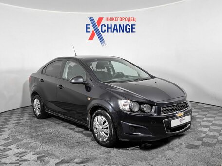 2012 Chevrolet Aveo II, чёрный, 419000 рублей, вид 3