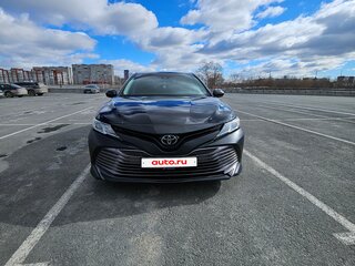 2018 Toyota Camry VII (XV50) Рестайлинг 2, чёрный, 1500000 рублей, вид 2
