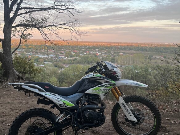2024 Motoland XT 250 ST, зелёный, 140000 рублей