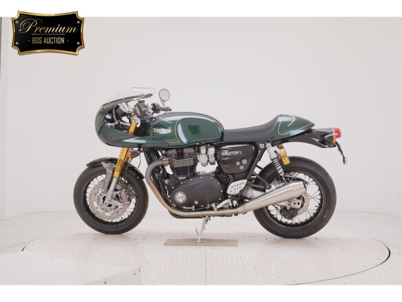 2024 Triumph Thruxton, зелёный, 1445000 рублей - вид 1