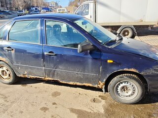 2007 Lada (ВАЗ) Kalina I, синий, 120000 рублей, вид 4