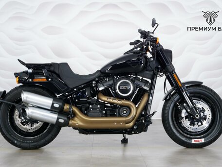 2017 Harley-Davidson Fat Bob, чёрный, 1449000 рублей, вид 1