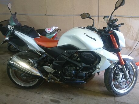 2008 Kawasaki Z 1000, белый, 550000 рублей, вид 2