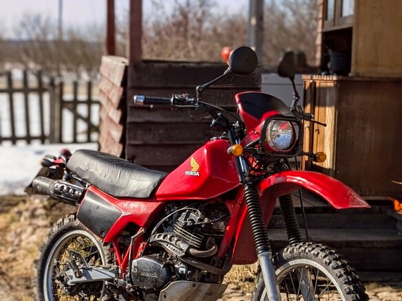 1985 Honda XL 250, красный, 180000 рублей