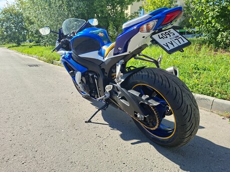 2008 Suzuki GSX-R 750, синий, 750000 рублей, вид 4
