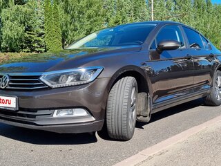 2016 Volkswagen Passat B8, коричневый, 1580000 рублей, вид 2