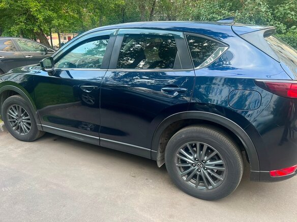 2019 Mazda CX-5 II, синий, 2200000 рублей - вид 4
