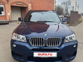 2013 BMW X3 35d xDrive II (F25), синий, 3000000 рублей, вид 2