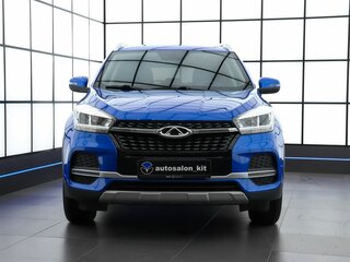 2021 Chery Tiggo 4 I Рестайлинг, синий, 1423000 рублей, вид 2
