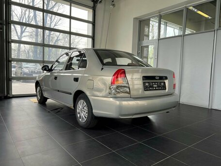 2007 Hyundai Accent ТагАЗ II, бежевый, 450000 рублей, вид 4