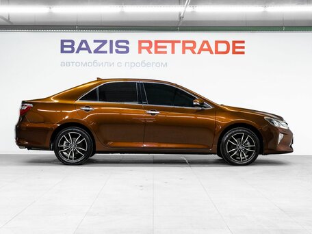 2018 Toyota Camry VII (XV50) Рестайлинг 2, коричневый, 2249000 рублей, вид 4