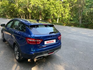 2021 Lada (ВАЗ) Vesta SW I, синий, 1490000 рублей, вид 5