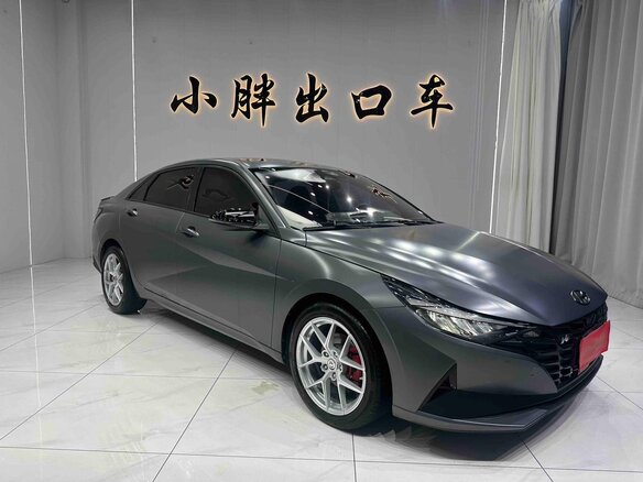 2022 Hyundai Elantra VII (CN7), серый - вид 2