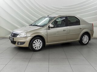 2010 Renault Logan I Рестайлинг, бежевый, 518000 рублей, вид 4