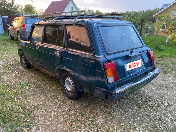 2005 Lada (ВАЗ) 2104 4-speed, зелёный - вид 14