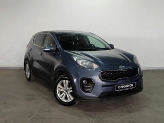 2017 Kia Sportage IV, синий, 1350000 рублей, вид 3
