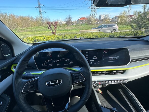 2023 Geely Coolray (Binyue Cool) I Рестайлинг, серый, 2280000 рублей - вид 11
