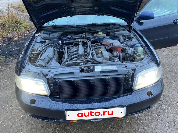 2001 Audi A4 I (B5) Рестайлинг, синий, 450000 рублей - вид 6