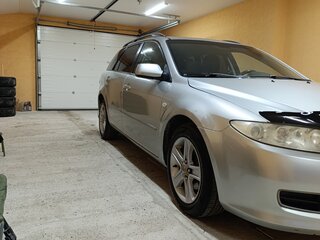 2006 Mazda 6 I (GG) Рестайлинг, серебристый, 460000 рублей, вид 3