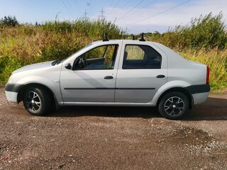 2009 Renault Logan I, серый, 390000 рублей, вид 5
