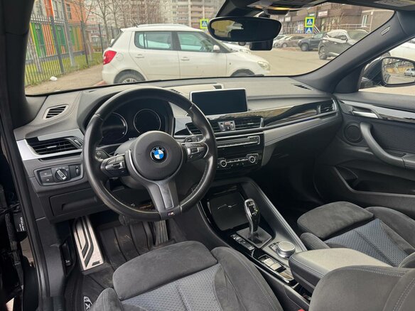 2019 BMW X2 xDrive18d I (F39), чёрный - вид 7