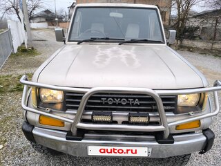 1993 Toyota Land Cruiser Prado 70 Series, бежевый, 1300000 рублей, вид 3