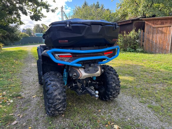 2026 CFMoto CFORCE 800 HO EPS, чёрный - вид 4