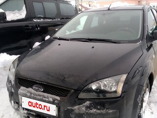 2007 Ford Focus II Рестайлинг, чёрный, 490000 рублей, вид 2