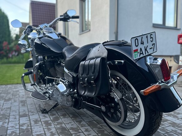 2018 Harley-Davidson Heritage, чёрный, 1250000 рублей - вид 5