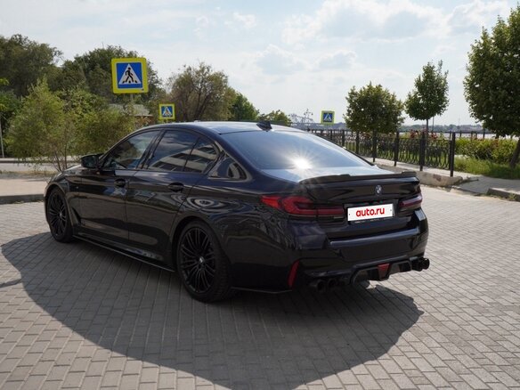 2020 BMW 5 серии 540i xDrive VII (G30/G31/G38) Рестайлинг, синий, 6199000 рублей - вид 6