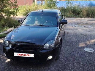 2012 Lada (ВАЗ) Priora I, чёрный, 430000 рублей, вид 1