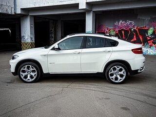2010 BMW X6 40d I (E71), белый, 1750000 рублей, вид 4