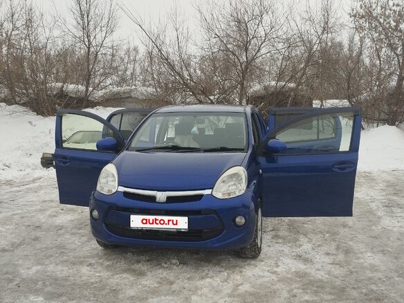 2016 Toyota Passo II (C30), синий, 635000 рублей - вид 1