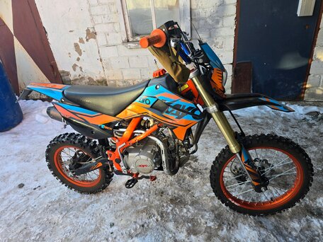 2024 Kayo Evolution YX140EM, оранжевый, 95000 рублей, вид 2