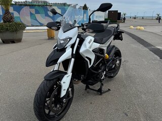 2013 Ducati Hyperstrada, белый, 600000 рублей, вид 3
