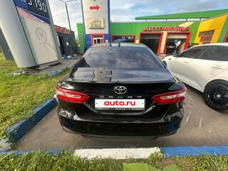 2019 Toyota Camry VIII (XV70), чёрный, 1600000 рублей, вид 2