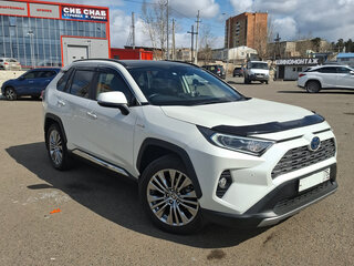 2019 Toyota RAV4 V (XA50), белый, 3975000 рублей, вид 2
