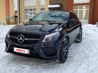 2016 Mercedes-Benz GLE Coupe 400 I (C292), синий, 4300000 рублей, вид 2