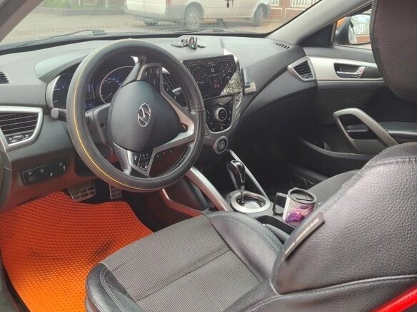 2014 Hyundai Veloster I, оранжевый, 1000000 рублей - вид 5