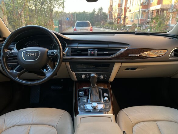 2015 Audi A6 IV (C7) Рестайлинг, чёрный, 2600000 рублей - вид 11