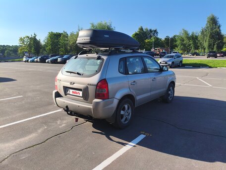 2005 Hyundai Tucson I, серебристый, 750000 рублей, вид 4