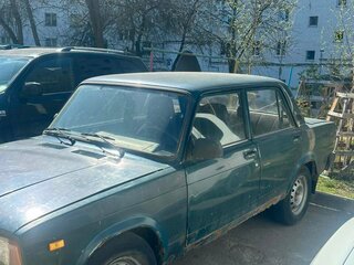 2006 Lada (ВАЗ) 2107, чёрный, 57000 рублей, вид 1